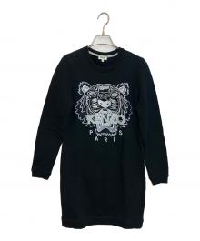 KENZO（ケンゾー）の古着「長袖ワンピース」｜ネイビー
