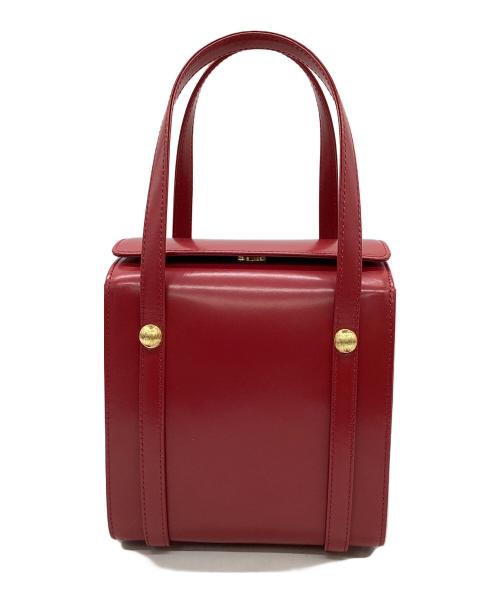 KITAMURA（キタムラ）KITAMURA (キタムラ) ハンドバッグ レッドの古着・服飾アイテム