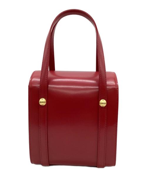 KITAMURA（キタムラ）KITAMURA (キタムラ) ハンドバッグ レッドの古着・服飾アイテム