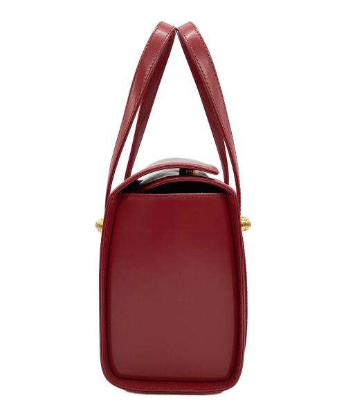 KITAMURA（キタムラ）KITAMURA (キタムラ) ハンドバッグ レッドの古着・服飾アイテム