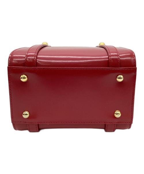 KITAMURA（キタムラ）KITAMURA (キタムラ) ハンドバッグ レッドの古着・服飾アイテム