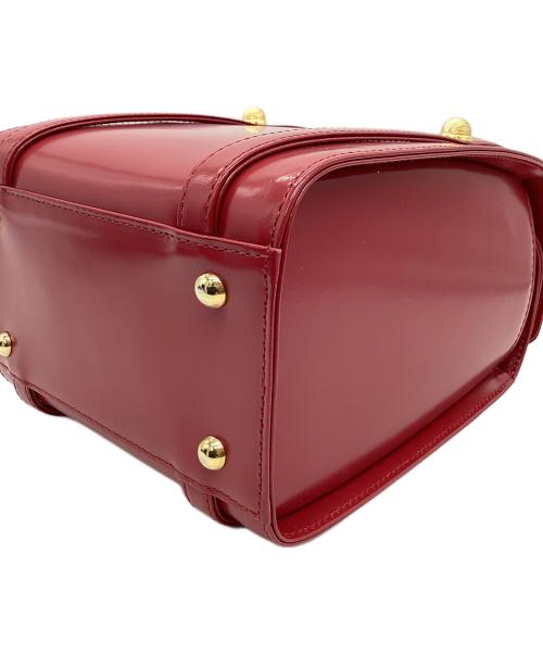 KITAMURA（キタムラ）KITAMURA (キタムラ) ハンドバッグ レッドの古着・服飾アイテム
