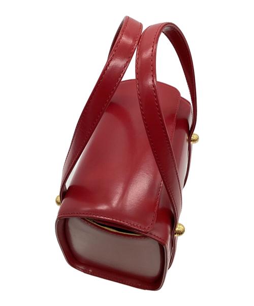 KITAMURA（キタムラ）KITAMURA (キタムラ) ハンドバッグ レッドの古着・服飾アイテム