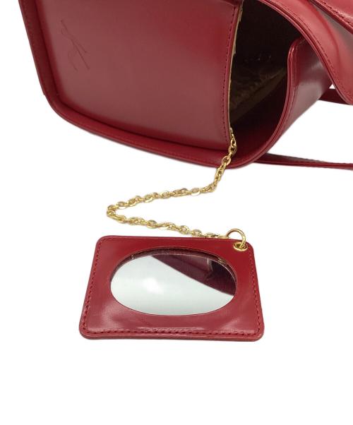 KITAMURA（キタムラ）KITAMURA (キタムラ) ハンドバッグ レッドの古着・服飾アイテム