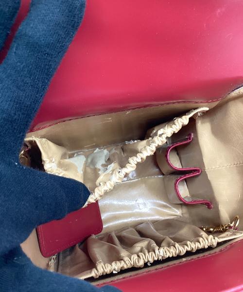 KITAMURA（キタムラ）KITAMURA (キタムラ) ハンドバッグ レッドの古着・服飾アイテム