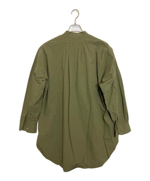 NIGEL CABOURN（ナイジェルケーボン）NIGEL CABOURN (ナイジェルケーボン) DESERT LONG SHIRT TWILL カーキ サイズ:XL 未使用品の古着・服飾アイテム