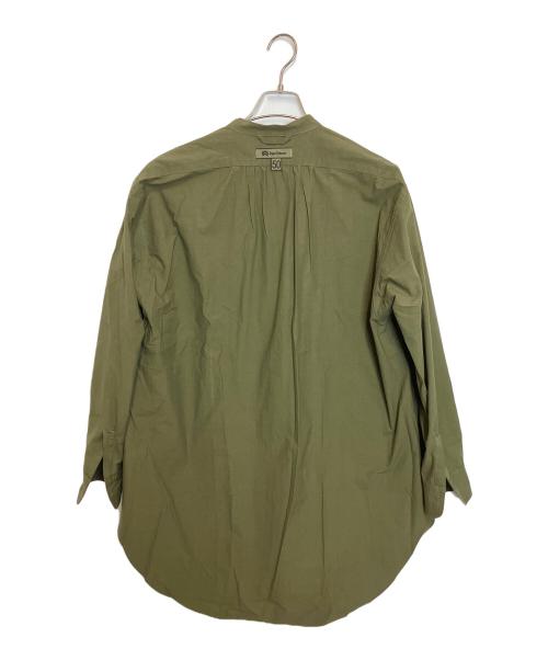 NIGEL CABOURN（ナイジェルケーボン）NIGEL CABOURN (ナイジェルケーボン) DESERT LONG SHIRT TWILL カーキ サイズ:XL 未使用品の古着・服飾アイテム
