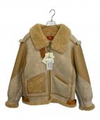 AVIREXアヴィレックス）の古着「フライトジャケット」｜ベージュ