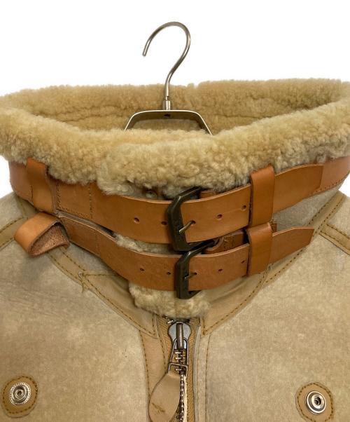 AVIREX（アヴィレックス）AVIREX (アヴィレックス) フライトジャケット ベージュ サイズ:M 未使用品の古着・服飾アイテム