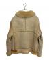 AVIREX (アヴィレックス) フライトジャケット ベージュ サイズ:M 未使用品：30000円