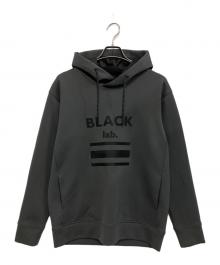 BLACK LABEL CRESTBRIDGE（ブラックレーベル クレストブリッジ）の古着「シャドーチェックロゴパーカー」｜グレー