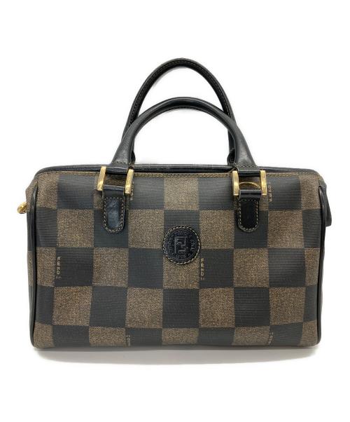 FENDI（フェンディ）FENDI (フェンディ) ハンドバッグ ブラウンの古着・服飾アイテム