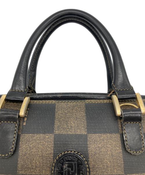FENDI（フェンディ）FENDI (フェンディ) ハンドバッグ ブラウンの古着・服飾アイテム