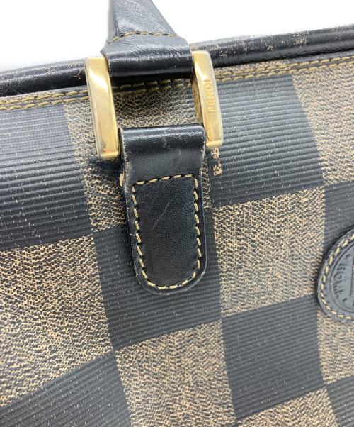 FENDI（フェンディ）FENDI (フェンディ) ハンドバッグ ブラウンの古着・服飾アイテム