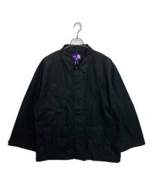 THE NORTHFACE PURPLELABEL（ザ・ノースフェイス パープルレーベル）の古着「Brushed Weather Stroll Field Jacket」｜ブラック
