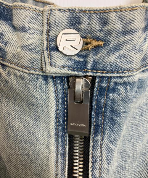 RYE CHASIN（ライチェイシン）RYE CHASIN (ライチェイシン) WASHED BLUE RACING BAGGY JEANS スカイブルー サイズ:Mの古着・服飾アイテム