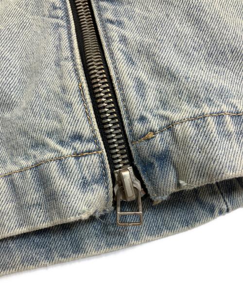 RYE CHASIN（ライチェイシン）RYE CHASIN (ライチェイシン) WASHED BLUE RACING BAGGY JEANS スカイブルー サイズ:Mの古着・服飾アイテム