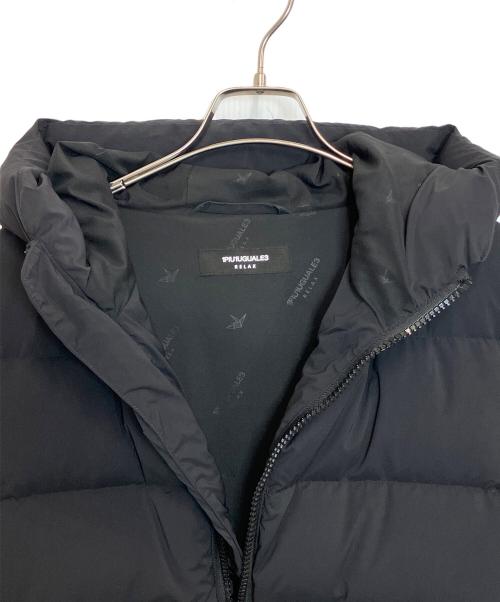1PIU1UGUALE3 RELAX（ウノピゥウノウグァーレトレ リラックス）1PIU1UGUALE3 RELAX (ウノピゥウノウグァーレトレ リラックス) ダウンジャケット ブラック サイズ:Lの古着・服飾アイテム