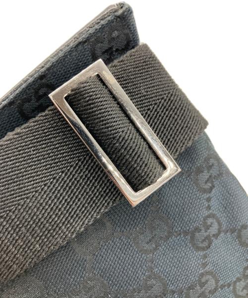 GUCCI（グッチ）GUCCI (グッチ) ウエストポーチ ブラックの古着・服飾アイテム