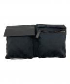 GUCCIグッチ）の古着「ウエストポーチ」｜ブラック