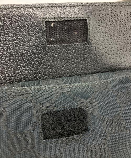 GUCCI（グッチ）GUCCI (グッチ) ウエストポーチ ブラックの古着・服飾アイテム
