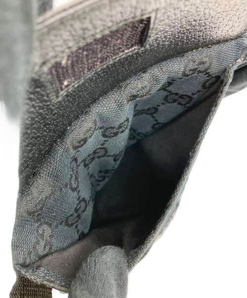 GUCCI（グッチ）GUCCI (グッチ) ウエストポーチ ブラックの古着・服飾アイテム