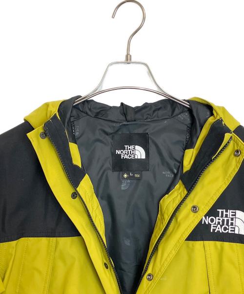 THE NORTH FACE（ザ ノース フェイス）THE NORTH FACE (ザ ノース フェイス) Mountain Light Jacket イエロー×ブラック サイズ:Lの古着・服飾アイテム