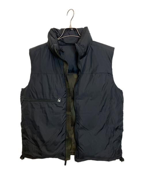 THE NORTH FACE（ザ ノース フェイス）THE NORTH FACE (ザ ノース フェイス) NOVELTY NUPTSE VEST カーキ×ブラック サイズ:Lの古着・服飾アイテム