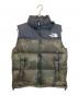 THE NORTH FACE（ザ ノース フェイス）の古着「NOVELTY NUPTSE VEST」｜カーキ×ブラック