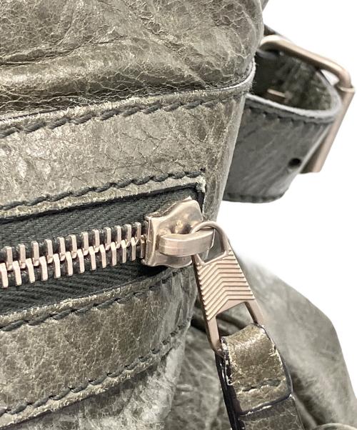 BALENCIAGA（バレンシアガ）BALENCIAGA (バレンシアガ) Classic Bridge Way Shoulder Bag カーキの古着・服飾アイテム