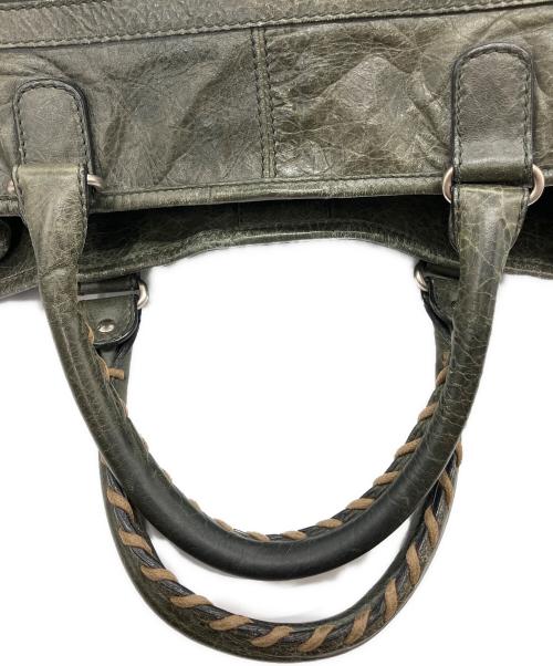 BALENCIAGA（バレンシアガ）BALENCIAGA (バレンシアガ) Classic Bridge Way Shoulder Bag カーキの古着・服飾アイテム
