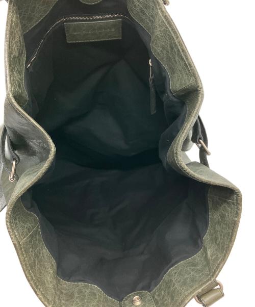 BALENCIAGA（バレンシアガ）BALENCIAGA (バレンシアガ) Classic Bridge Way Shoulder Bag カーキの古着・服飾アイテム