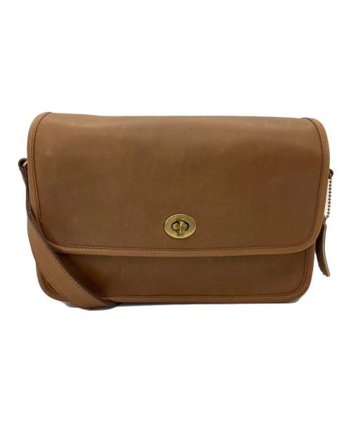 OLD COACH（オールドコーチ）OLD　COACH (オールドコーチ) ショルダーバッグ ブラウンの古着・服飾アイテム