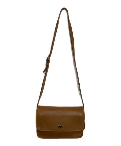 OLD COACH（オールドコーチ）OLD　COACH (オールドコーチ) ショルダーバッグ ブラウンの古着・服飾アイテム