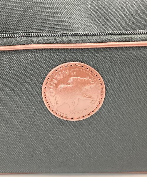 HUNTING WORLD（ハンティングワールド）HUNTING WORLD (ハンティングワールド) ショルダーバッグ ブラックの古着・服飾アイテム