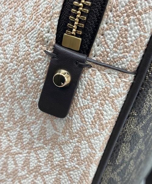 MICHAEL KORS（マイケル・コース）MICHAEL KORS (マイケル・コース) リュック ベージュ×ブラウンの古着・服飾アイテム