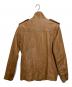 attack the mind 7 (アタックザマインドセブン) wash leater oxhide SAFARI jacket キャメル サイズ:2：10000円