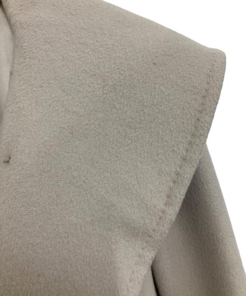 23区（ニジュウサンク）23区 (ニジュウサンク) フーデッドコート ベージュ サイズ:L(44)の古着・服飾アイテム