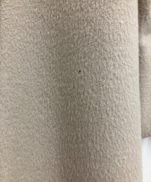 23区（ニジュウサンク）23区 (ニジュウサンク) フーデッドコート ベージュ サイズ:L(44)の古着・服飾アイテム