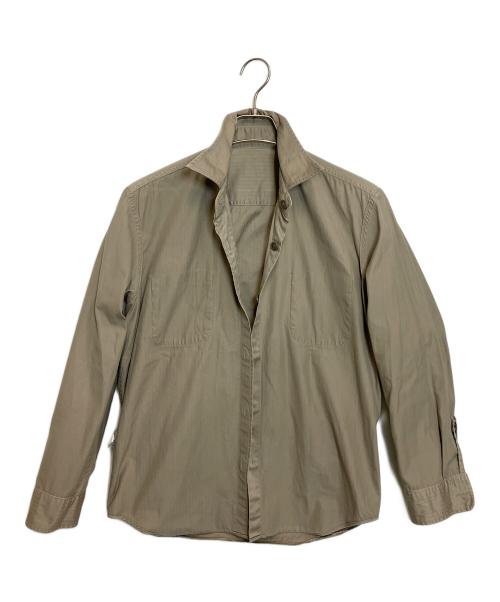TENDERLOIN（テンダーロイン）TENDERLOIN (テンダーロイン) 長袖シャツ ベージュ サイズ:Sの古着・服飾アイテム