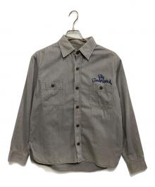 TENDERLOIN（テンダーロイン）の古着「長袖シャツ」｜グレー
