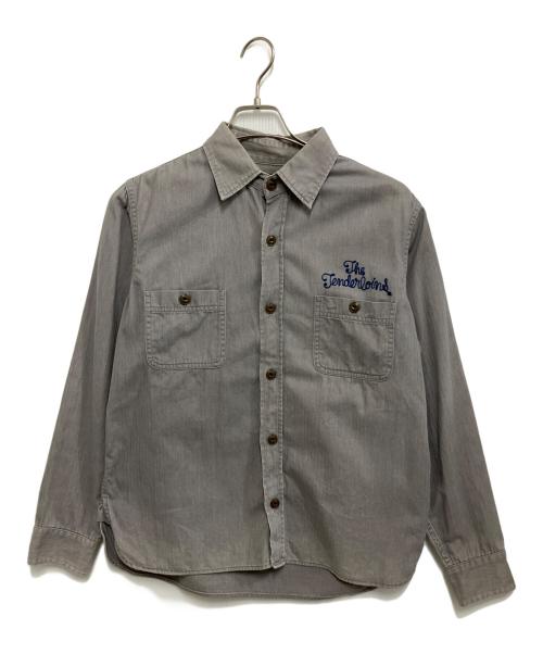 TENDERLOIN（テンダーロイン）TENDERLOIN (テンダーロイン) 長袖シャツ グレー サイズ:Sの古着・服飾アイテム