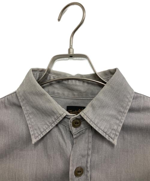 TENDERLOIN（テンダーロイン）TENDERLOIN (テンダーロイン) 長袖シャツ グレー サイズ:Sの古着・服飾アイテム