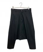 BLACK COMME des GARCONSブラックコムデギャルソン）の古着「サルエルパンツ」｜ブラック