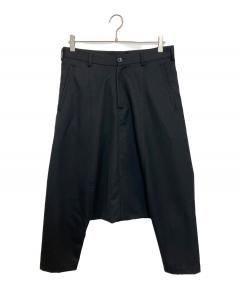 名作 極美品 コムデギャルソン ウールギャバジン サルエルパンツ AD2008 中古・古着通販】BLACK COMME des GARCONS (ブラックコムデギャルソン