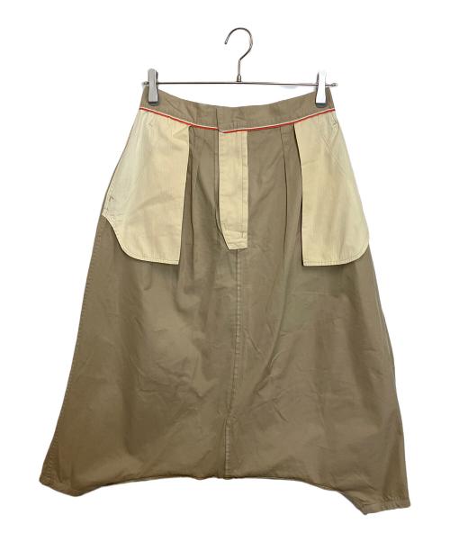 JUNYA WATANABE COMME des GARCONS（(ジュンヤワタナベ コムデギャルソン）JUNYA WATANABE COMME des GARCONS ((ジュンヤワタナベ コムデギャルソン) サルエルパンツ ベージュ サイズ:Sの古着・服飾アイテム