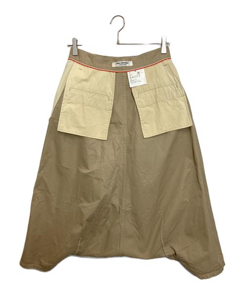 JUNYA WATANABE COMME des GARCONS（(ジュンヤワタナベ コムデギャルソン）JUNYA WATANABE COMME des GARCONS ((ジュンヤワタナベ コムデギャルソン) サルエルパンツ ベージュ サイズ:Sの古着・服飾アイテム