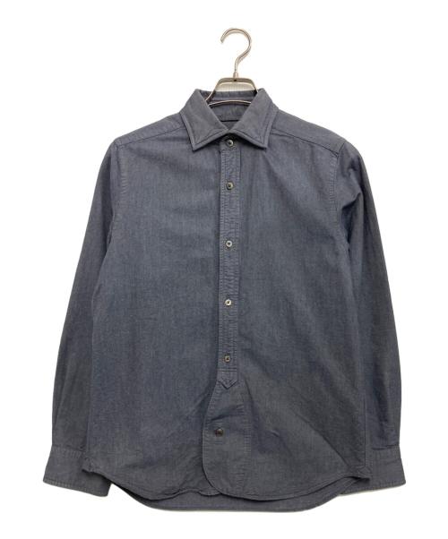 NIGEL CABOURN（ナイジェルケーボン）NIGEL CABOURN (ナイジェルケーボン) 長袖シャツ ネイビー サイズ:Sの古着・服飾アイテム