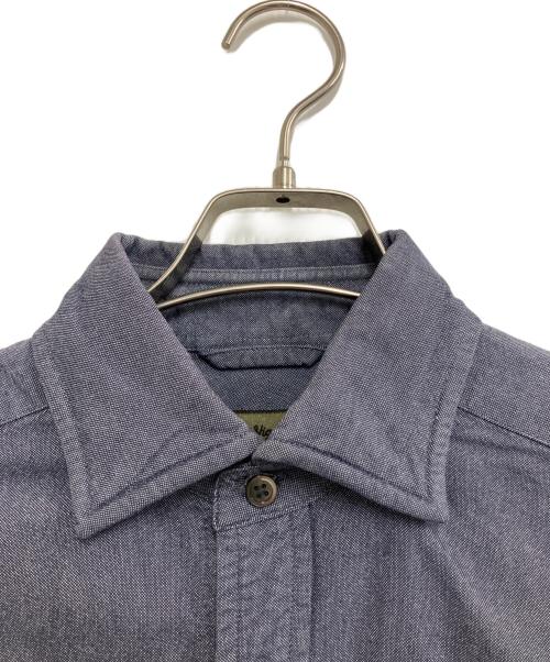 NIGEL CABOURN（ナイジェルケーボン）NIGEL CABOURN (ナイジェルケーボン) 長袖シャツ ネイビー サイズ:Sの古着・服飾アイテム