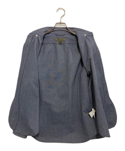NIGEL CABOURN（ナイジェルケーボン）NIGEL CABOURN (ナイジェルケーボン) 長袖シャツ ネイビー サイズ:Sの古着・服飾アイテム